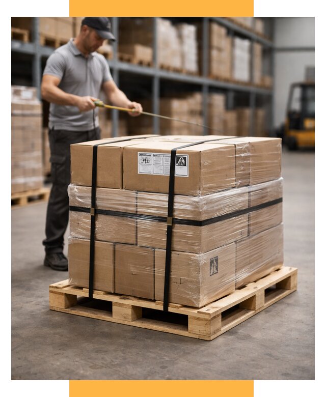 Упаковка и паллетирование грузов от 3587 р. | СетСервис-Сст