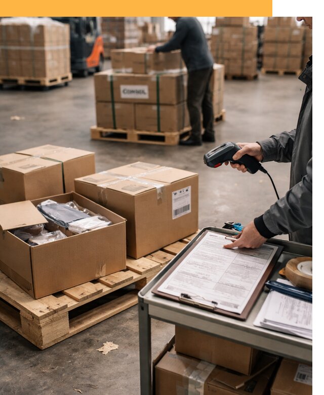 Сборные грузы из Китая: доставка, склад и таможня от 18448