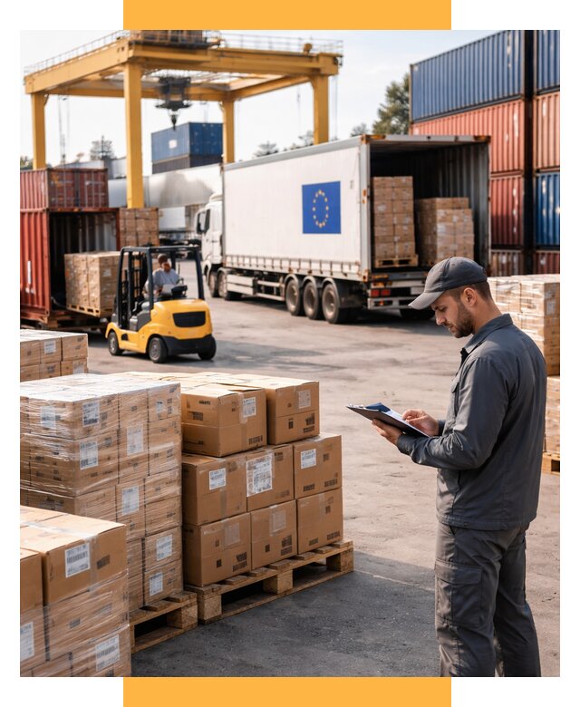 Доставка грузов из Европы от 12299 р., логистика СетСервис-Сст