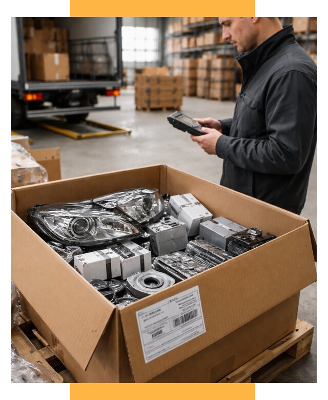 Доставка автозапчастей из Европы под ключ от 12811 р. | СетСервис-Сст