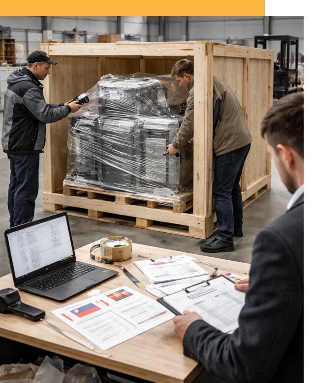 Доставка промышленного оборудования из США от 66619 руб