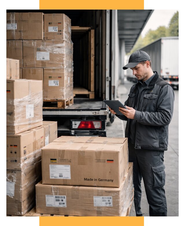 Доставка грузов из Германии от 46121 р. быстро - СетСервис-Сст