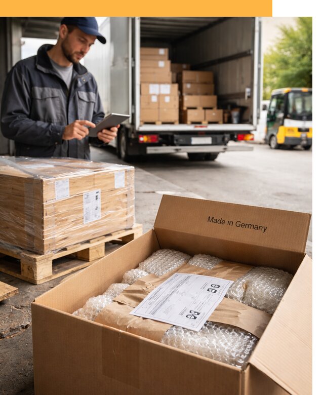 Доставка грузов из Германии от 46121 руб с таможенным оформлением