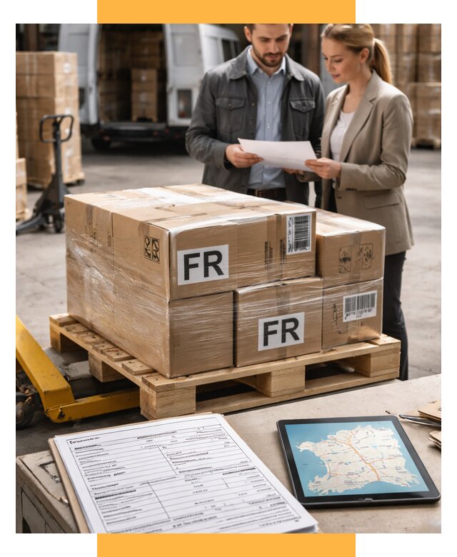 Доставка грузов в Францию от 25623 р., логистика СетСервис-Сст