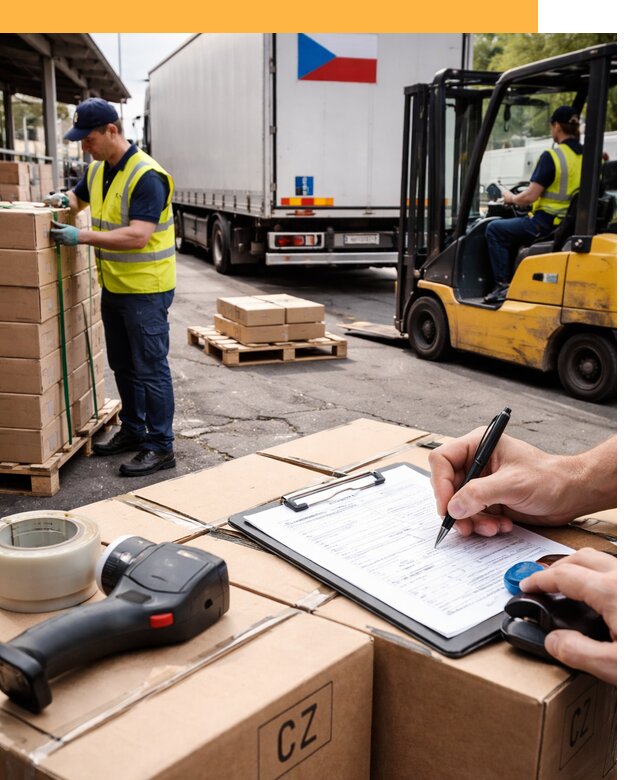 Доставка грузов в Чехию от 35872 руб, международные перевозки
