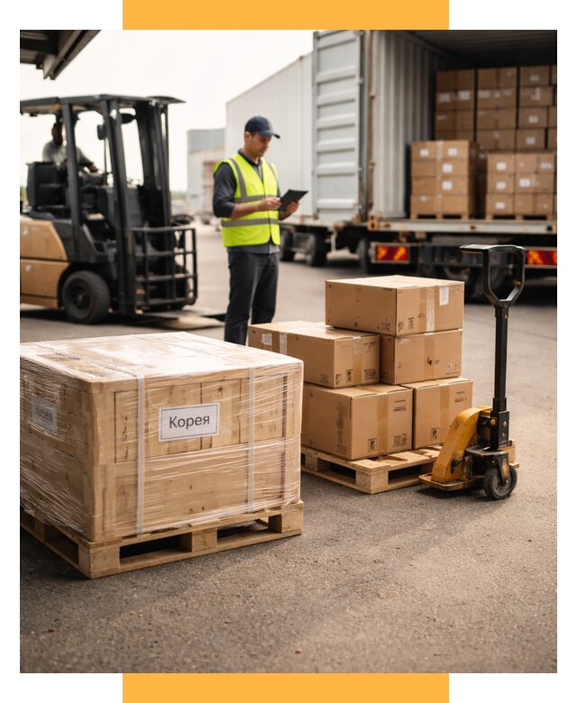 Доставка грузов в Корею из России от 35872 р. | СетСервис-Сст