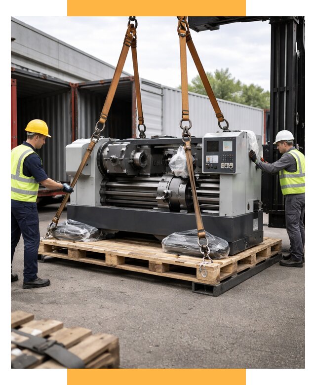 Перевозка станков и таможня от 61494 р. | СетСервис-Сст логистика