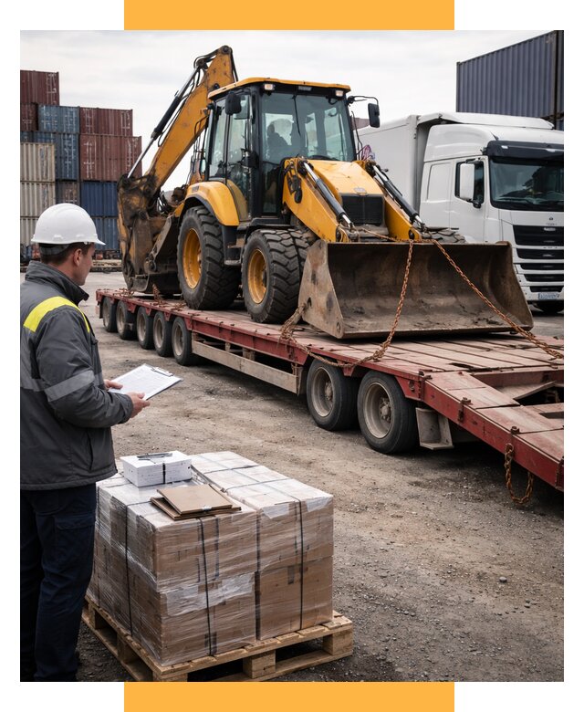 Международная перевозка спецтехники от 46121 р., СетСервис-Сст