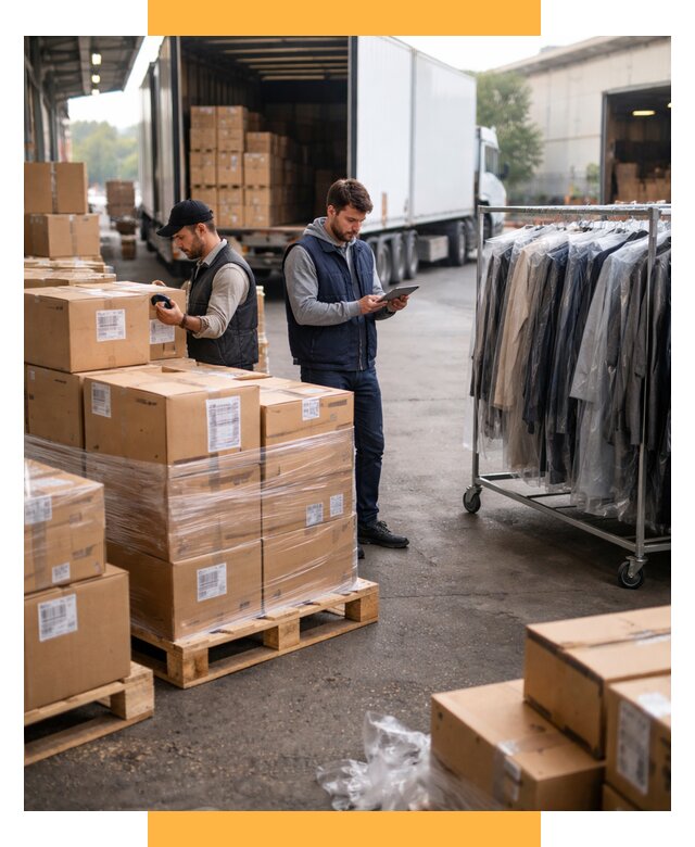 Перевозка и доставка одежды из Китая от 7687 р., СетСервис-Сст