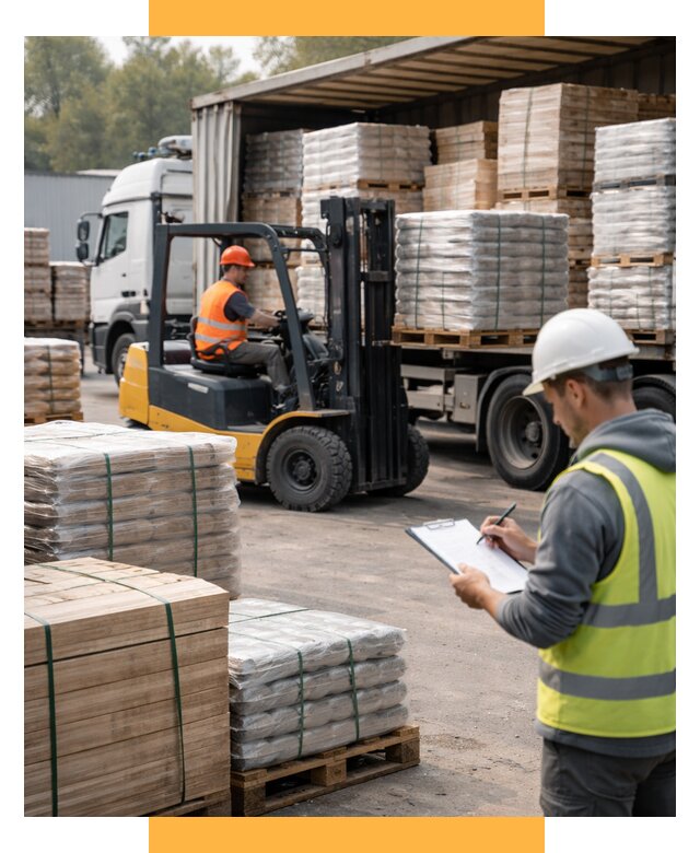 Перевозка строительных материалов от 5637 р. | СетСервис-Сст