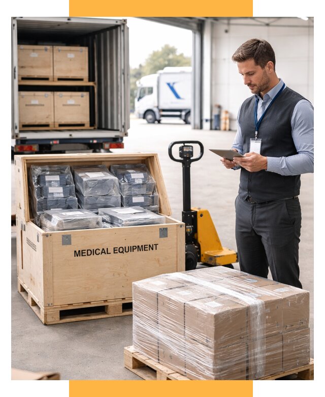 Перевозка медицинского оборудования от 15374 р. в СетСервис-Сст