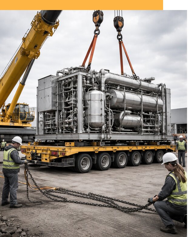 Перевозка тяжеловесных грузов по миру от 153735 руб