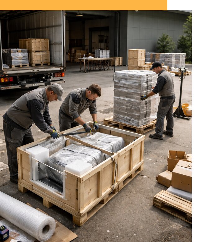 Перевозка выставочных грузов по миру от 25623 руб за м2 с таможней