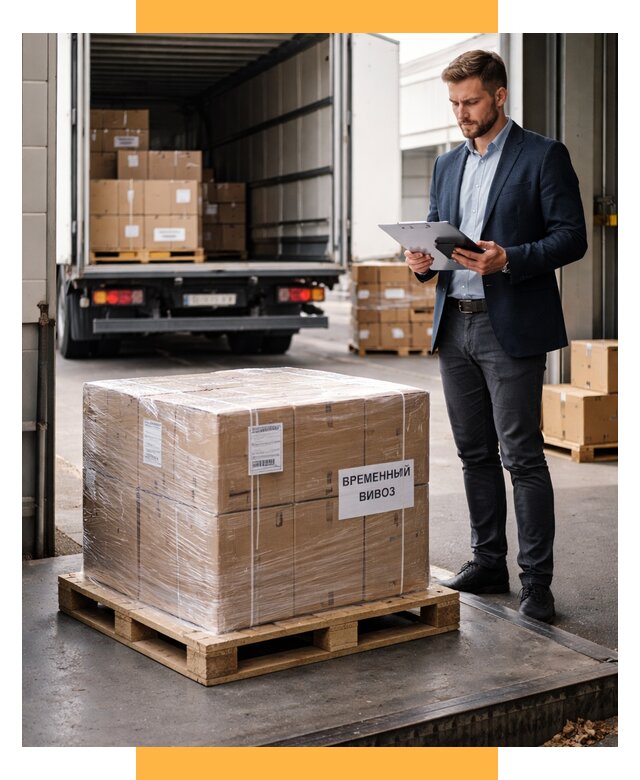 Временный вывоз товаров под ключ от 8199 р. | СетСервис-Сст