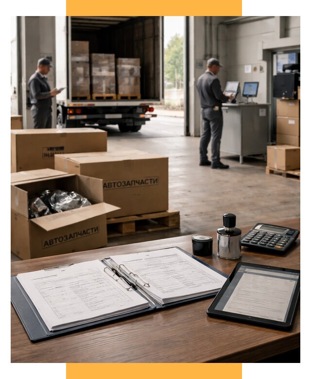 Таможенное оформление автозапчастей под ключ от 8712 р., СетСервис-Сст