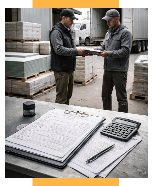 Таможенное оформление стройматериалов от 8712 р. | СетСервис-Сст
