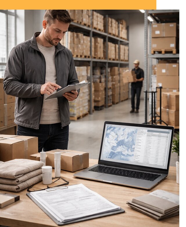 Закупка товаров в Европе под ключ: доставка, таможня от 7687 руб