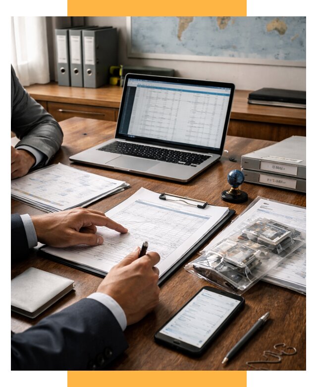 Проверка поставщика за рубежом от 8712 р. | СетСервис-Сст аудит