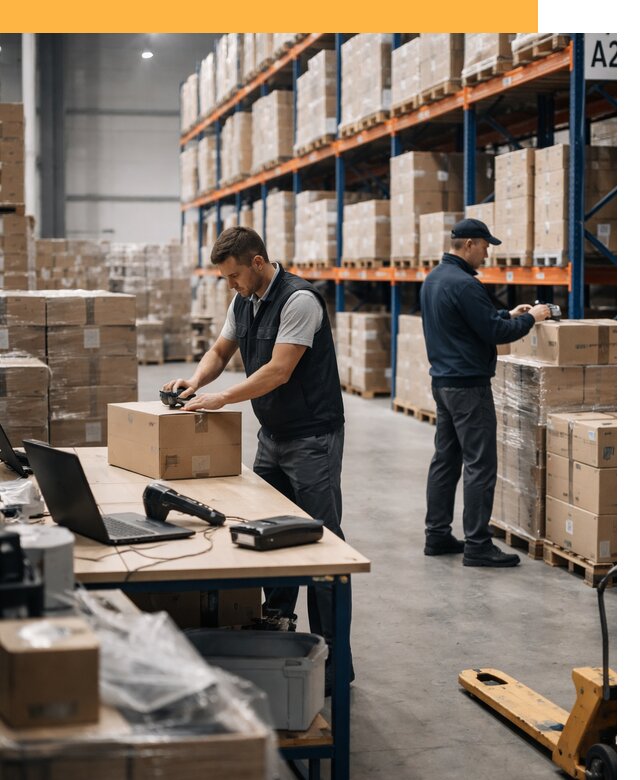 Склад консолидации в Европе: хранение, сортировка от 6662